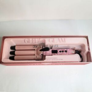 Glitz & Glam Digital Hair Waver Pink Sparkle - NEW IN BOX